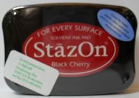 StazOn 022 black cherry